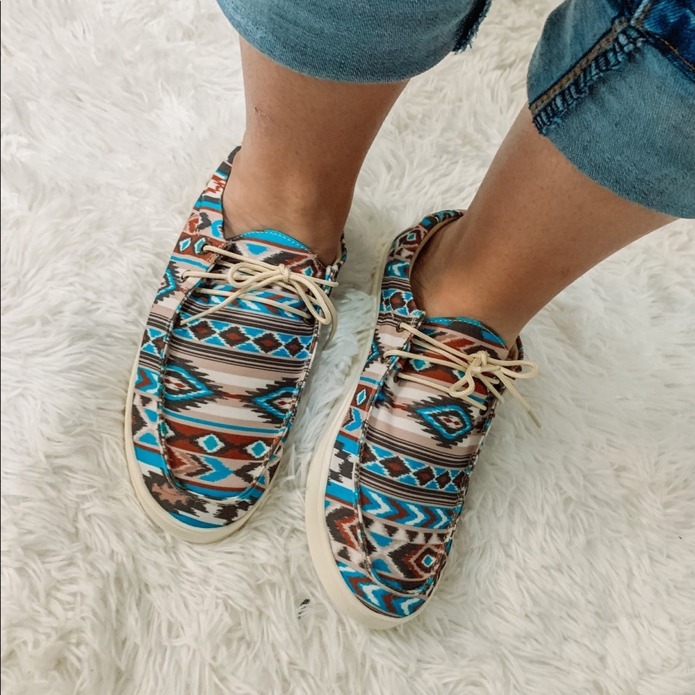 Aztec Blue Sneaker
